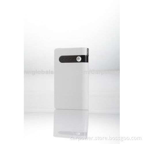 Mini popular car jump starter, starts 12V vehicle, 9000mA power, fits for mobiles, digital devices